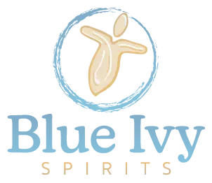 Image: Blue Ivy Spirits Vertical Logo